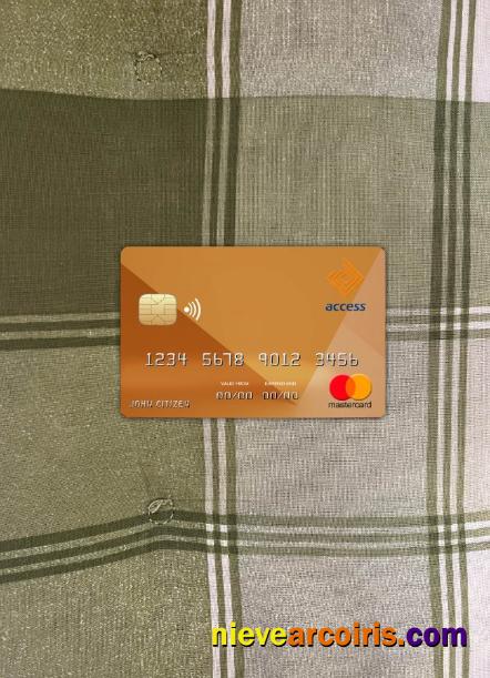 Burundi Access bank mastercard photolook
